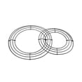 thumbnail image 4 of CNKOO Hoop DIY Christmas Wire Wreath Frame Wall Hanging For Wedding Valentines, 4 of 4