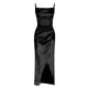 thumbnail image 5 of Vestido de mujer Casual sólido sin mangas Sling cuello cuadrado Jag vestido corto OAVQHLG3B Store  lin121212, 5 of 5