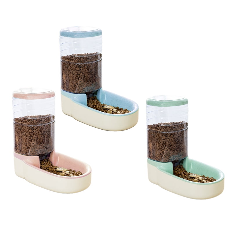 Yiran Automatic Pet Feeder for Dogs & Cats, Pink