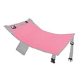 thumbnail image 2 of Kids Airplane Footrest Compact Foot Rest Hammock for Most Airplane Seats Pink 45cmx35cm, 2 of 7