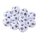 thumbnail image 1 of 10 dados acrílicos opacos D16 de 16 caras y 14 mm para juegos de rol. Blanco, 1 of 7
