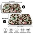 thumbnail image 3 of Balery Leopard Dots Windshield Sun Shade, Car Front Window Sunshade Cover ,Automotive Interior Portected Blocks Uv Rays For Car Pickup Truck Suv Accessories- Small, 3 of 7