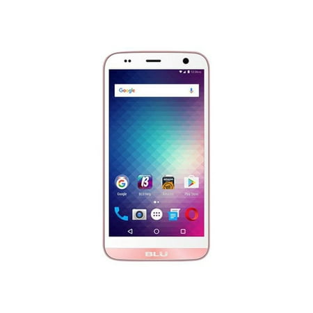 BLU Dash XL D710U Unlocked GSM Quad-Core Phone - Rose Gold