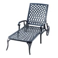 thumbnail image 3 of Garden Grace- Black Cast Aluminium Garden Bench, 3 of 5