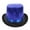 Blue, variant on Prolriy Green Top Hat Irish for Women Irish 4 St. Day Hat Wide Brim Hats Green Hat St Patricks Day Hat Black