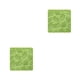 thumbnail image 2 of Bewildely Posavasos para taza, alfombrilla de mesa, lavable, para el hogar, protector de mantel, verde Verde 2piezas Bewildely CBP302888, 2 of 5