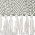 thumbnail image 2 of Design Imports CAMZ12555 50 x 60 Po Chevrons Bande Throw&44; Artichaut, 2 of 2