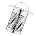 thumbnail image 5 of Laundry Sink Drain Strainer, Stainless Steel Rustproof Fine Mesh Drain Catcher, Strainer Basket with Handle, Embedded Multifunctional Sink Filters for Efficient Cleaning, 5 of 9