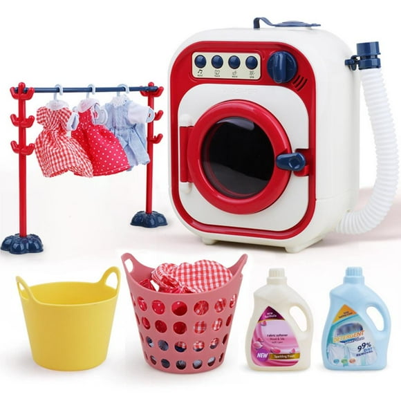 Xingzhi Electric Mini Washing Machine Toy Child Wash Machine Toys Waterproof Mini Drum Washing Machine Toy for Kids
