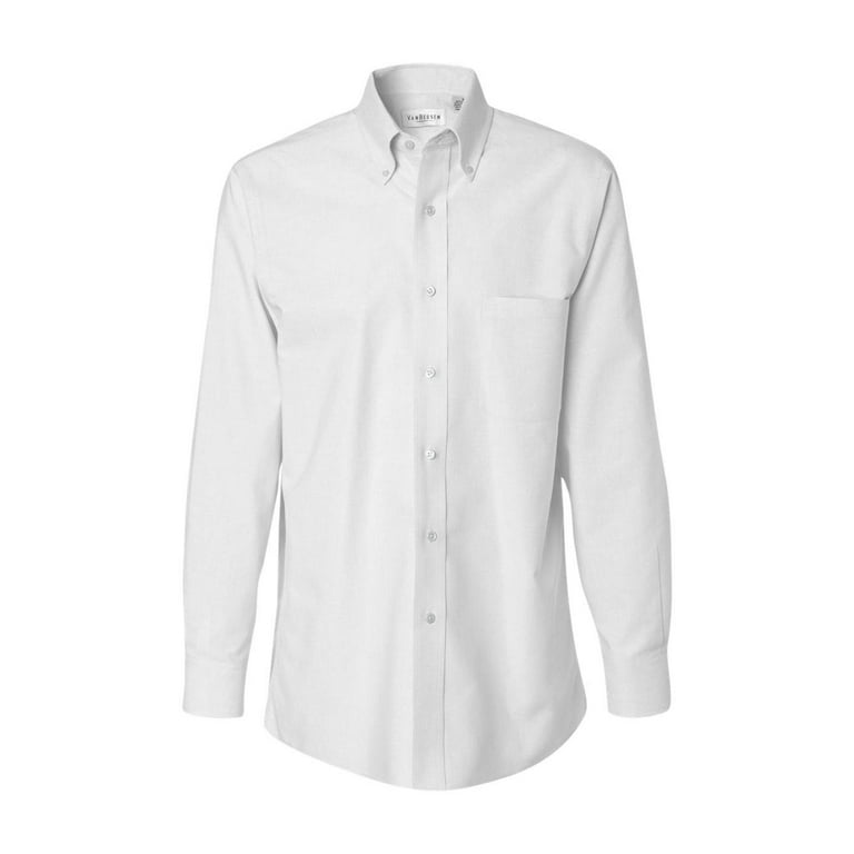 van heusen men's long sleeve oxford dress shirt Van Heusen Men's Long Sleeve Oxford Shirt