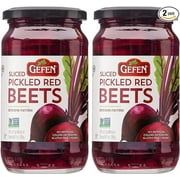 Gefen Sliced Pickled Beets, 16oz (2 Pack) | Sweet & Tangy, Great Salad Topper, Non GMO, Certified Kosher (Including Passover)