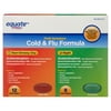 Equate Multi-Symptom Day & Night Cold & Flu Formula Softgels, 20 Count