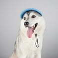 thumbnail image 4 of BT Bear Dog Hat with Ear Holes, Dog Baseball Mesh Cap, Adjustable Summer Travel Sport Hat For Small Medium Dogs Blue L, 4 of 6