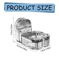 thumbnail image 3 of Hair Dryer Holder (2Pcs) Wall Mounted 2024 New Suction Cup Rotating Hair Dryer Holder Universal Bathroom Hair Dryer Holder Black,Hair Dryer Holder Wall Mounted Suction Cup Rotating Hair Dryer Holder, 3 of 5