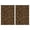 Black and Brown-1, variant on 2 Pcs Blue Leopard Print Pattern Funny Kitchen Towels, Microfiber Dish Towels, Kitchen Tea Towels Set 18" X 26"