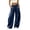 R18# Navy, variant on Women Leopard Sweatpants Baggy Wide Leg Pants Fall Y2K Lounge Sweat Pants with Pockets,Straight Leg, Pull on, Gym,Gray,2XL