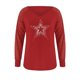 thumbnail image 4 of Camiseta de manga larga con cuello en V para mujer a la moda, blusa suelta con estampado de otoño Fridja  bvmnju4529, 4 of 5