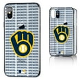 thumbnail image 7 of Milwaukee Brewers Text Backdrop Clear iPhone Case, 7 of 7
