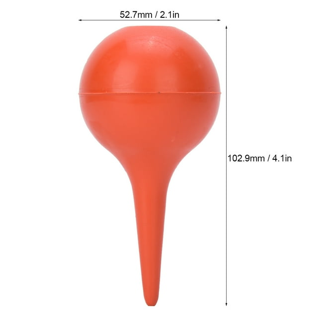 Bombilla de succión de laboratorio de goma 3 piezas 60 ml NikouMX