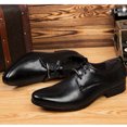 thumbnail image 5 of Handshe Men's Business Casual Shoes – Breathable Soft-Soled Soft Lace-Up Formal Office Dress Shoes for Men Footwear,Plus Size, 5 of 9
