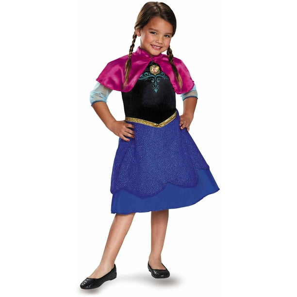 Frozen Traveling Anna Basic Plus Child Dress Up / Halloween Costume ...