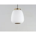 thumbnail image 3 of ET2 Lighting E25063-92BKGLD 8.75 in. Soji LED 2-Light Pendant - Black & Gold, 3 of 5