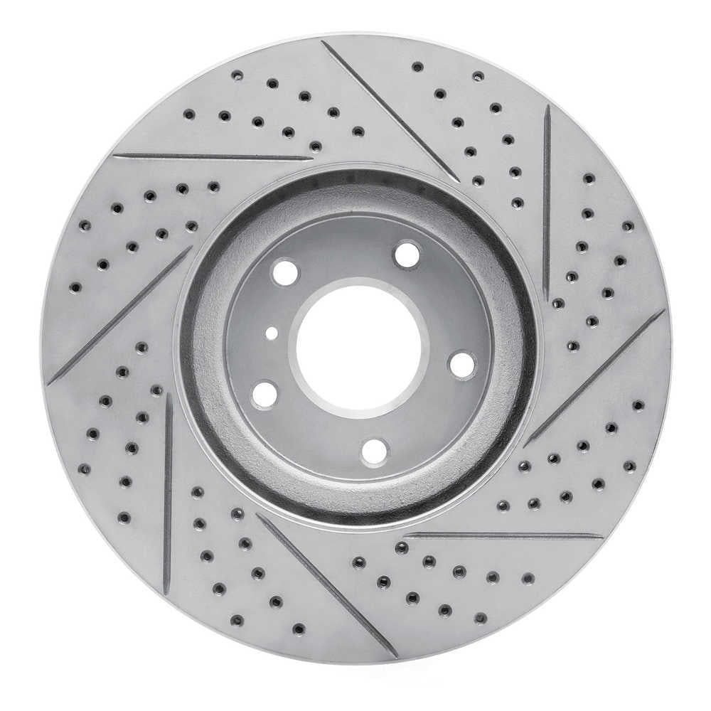 Dynamic Friction Company 830-68011L DFC Geoperformance Rotor - Drilled and Slotted