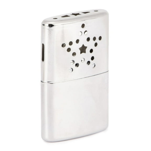 Portable Metal Hand Warmer with Pouch for Outdoor Activities