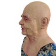 thumbnail image 2 of Latex Realistic Mans Face Cover Mask Male Fancy Dress Cosplay Halloween Party Props (2), 2 of 5