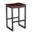 thumbnail image 3 of World Interiors ZWPRCS16TB 25.5 in. Amici Tall Acacia Wood Counter Stool, Brown, 3 of 3
