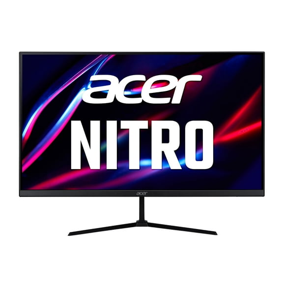 Acer Nitro 23.8” Full HD (1920 x 1080) VA Gaming Monitor with AMD FreeSync Premium Technology, 180Hz Refresh Rate, 1ms VRB, (1 x Display Port 1.4, 1 x HDMI 2.0 and 1 x Audio-Ou), QG240Y S3bipx
