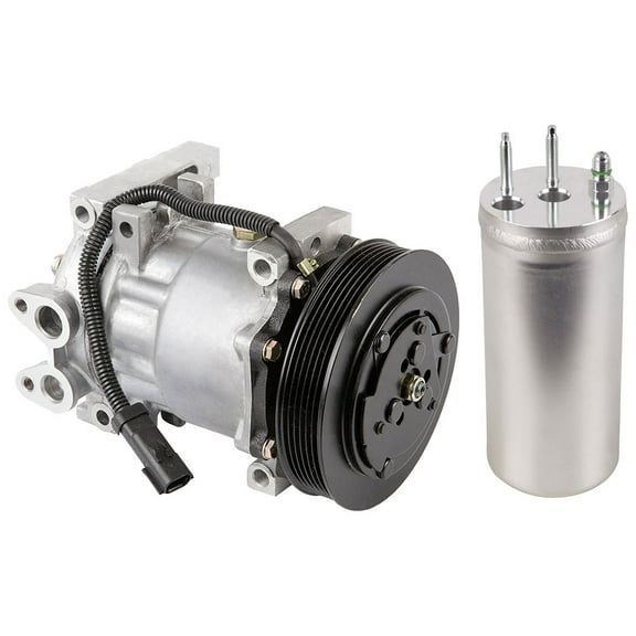 For Jeep Liberty 2002 2003 2004 2005 AC Compressor w/ A/C Drier - BuyAutoParts