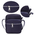 thumbnail image 3 of Hukapapa 2023 nuevo estilo bolso de tela bolso de mensajero pequeño para mujer bolso de hombro para mujer azul, 3 of 5