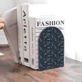 thumbnail image 6 of Naloa Romantic Eiffel Tower 2 Pcs Bookend Large Capacity Office Book Ends for Home Office Library School Study Decoration, 6 of 8