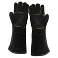 thumbnail image 2 of Guantes multifunción Colco para perros y gatos 15 Negro Guantes protectores, 2 of 8