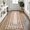 beige brown 2*6ft(61*183cm), variant on Anoncndin Modern Washable Runner Rug – Low Pile, Non-Slip, Mark Resistant, Soft Edgeed Carpet for Hallway, Kitchen, Bedroom, Entryway – Collapsible Minimalist Accent Mat – beige , 2x6ft (61x183cm)