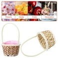thumbnail image 2 of Milisten Woven Storage Baskets Plastic for Hotel Owners 5Pcs 4.32X4.32X5.70in, 2 of 8