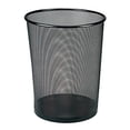 thumbnail image 2 of Office Depot Metro Mesh Wire Wastebasket, Black, 22351, 2 of 2
