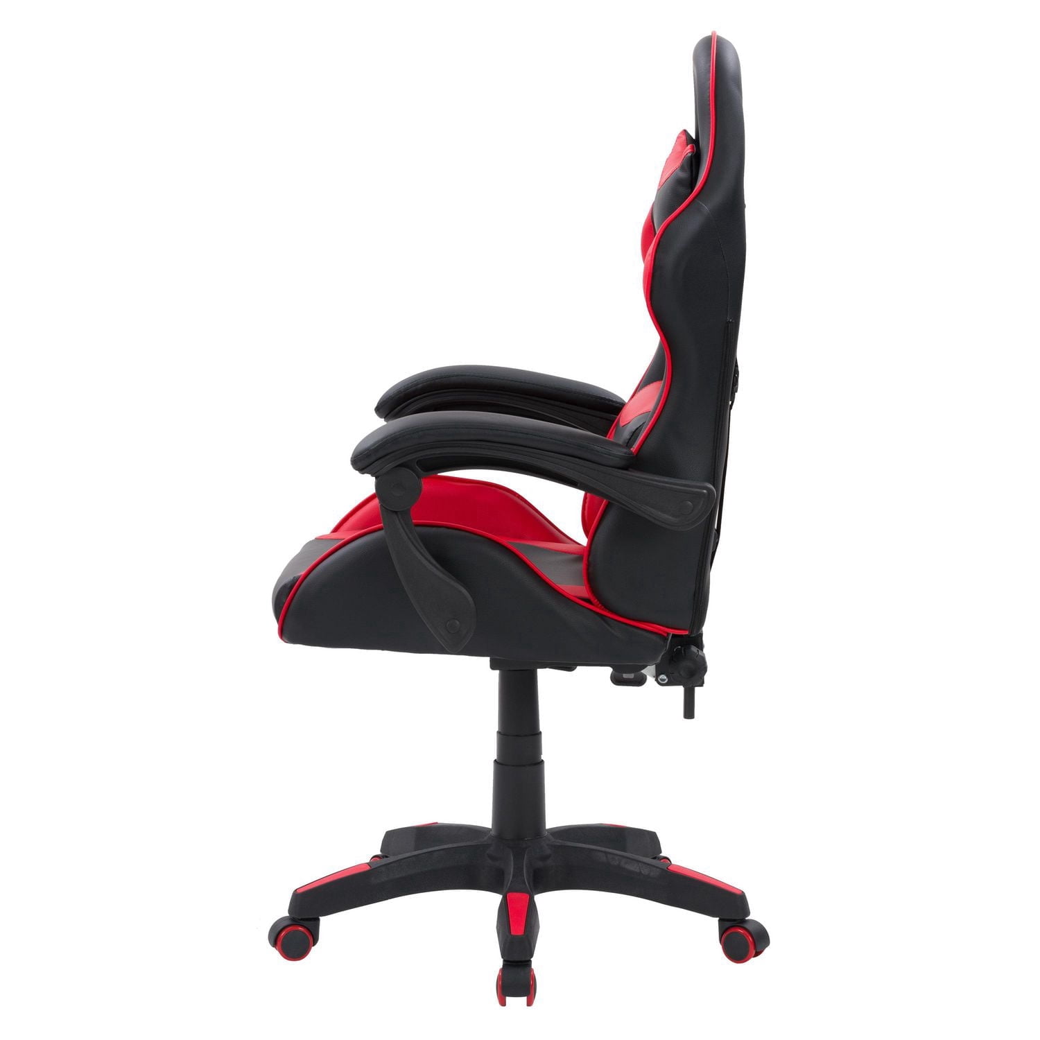 Chaise de jeu ergonomique à hauteur réglable CorLiving Ravagers en vinyle et PVC pour adultes