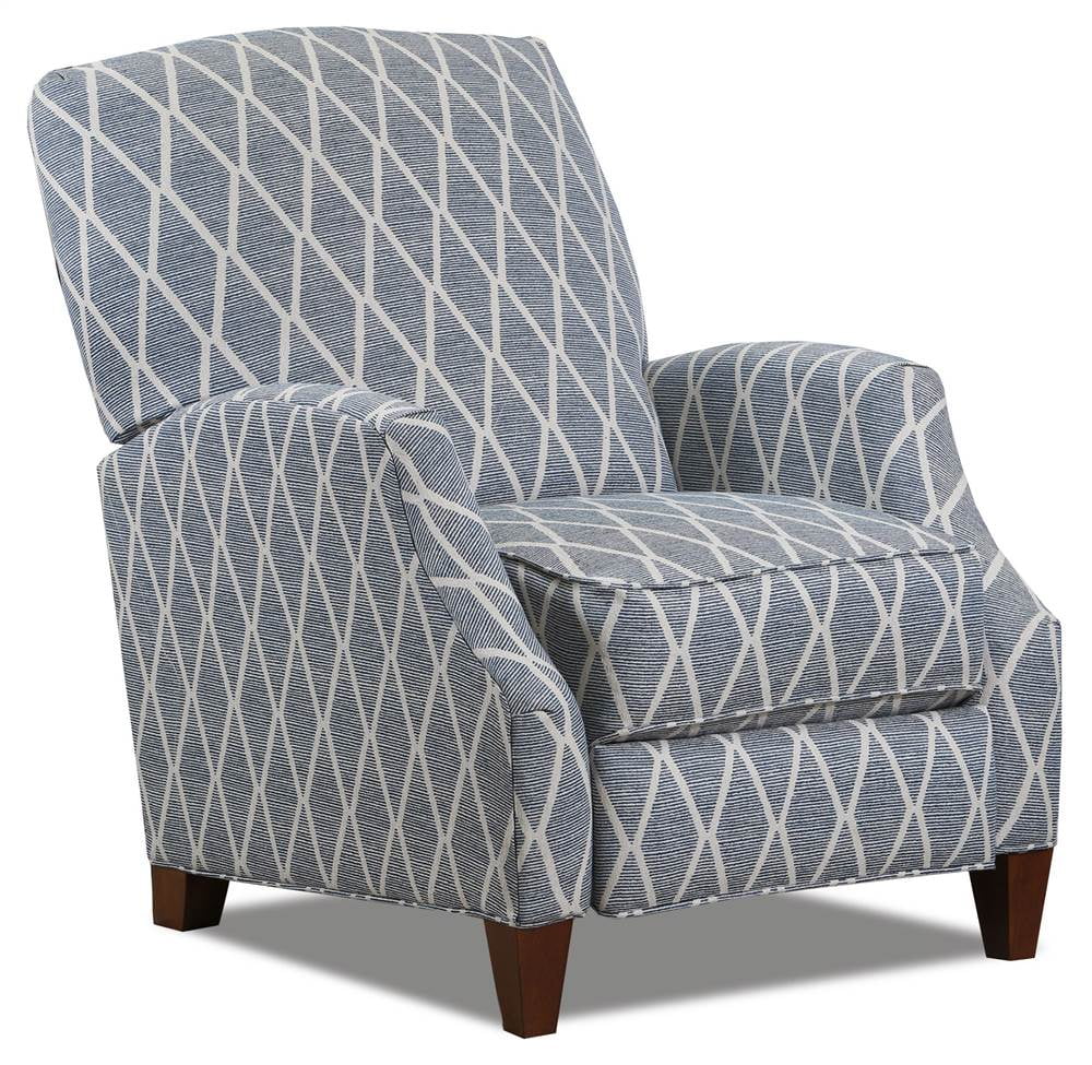 Lane Essentials 653311 Solitaire Denim High Leg Recliner