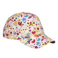 thumbnail image 3 of Naloa Original Classic Low Profile Hat Men Women Baseball Cap Dad Hat Adjustable Unconstructed Cute Butterfly Flowers Print Cap, 3 of 9