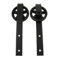 thumbnail image 3 of veasfak Sliding Barn Door Roller Hanging Track Pulley Replacement Hardware Accs G G, 3 of 9