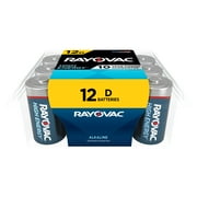 Rayovac High Energy D Batteries (12 Pack), Alkaline D Cell Batteries