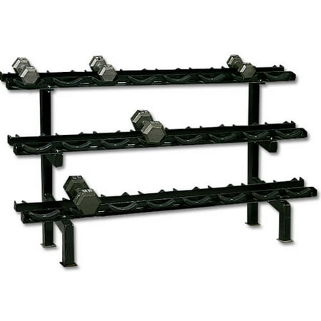 Champion Barbell Adjustable Dumbbell Rack With Cradles