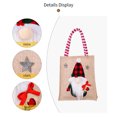 thumbnail image 7 of YFMHA Christmas Decoration Linen Tote Bag Cartoon Burlap Gift Bag for Candy Containers, 7 of 7