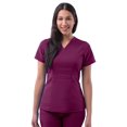 thumbnail image 1 of Adar Pro Blouses Médicales pour Femmes - Blouse Médicale Peplum Ajustée, 1 of 7