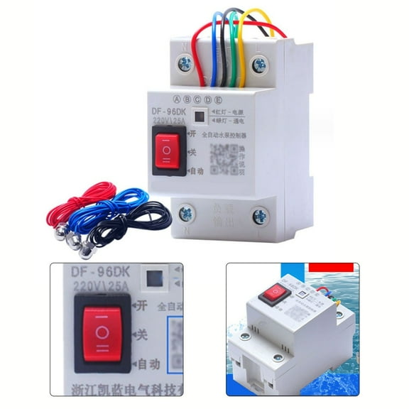 1 X Water Level Controller Switch, For Automatic Water Tank Level Detection 220V Smile Home