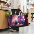 thumbnail image 6 of Unicorn Large Capacity Foldable Oxford Cloth Picnic Basket - Reusable Cube Organizer, Storage Bins, and Laundry Basket Included, 6 of 7