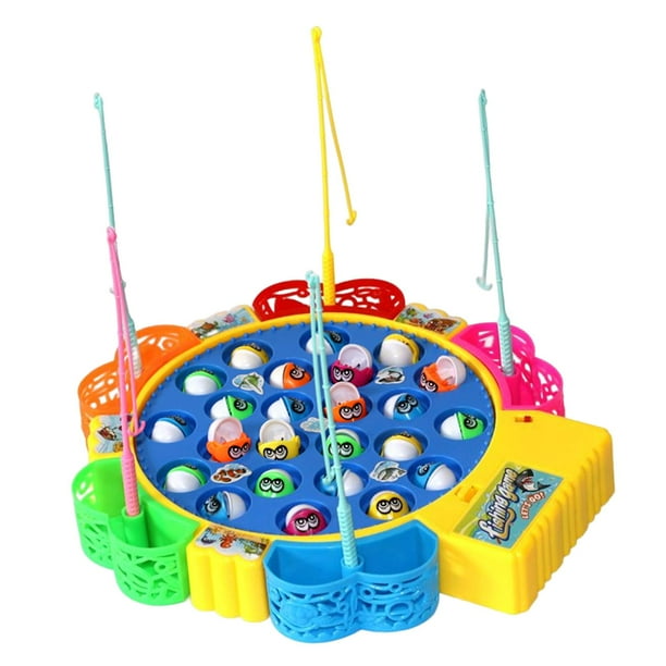 Novelty Rotating Fishing Game Fine Motor Skill Kids Fishing toy