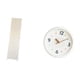 thumbnail image 5 of Pantalla de lámpara y reloj de pared modernos para sala de estar, oficina en casa o estudio. Números y silenciosos., 5 of 8